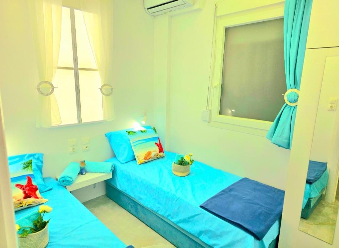 Sun Sea No 7 First Line Apartment Peraía Екстериор снимка