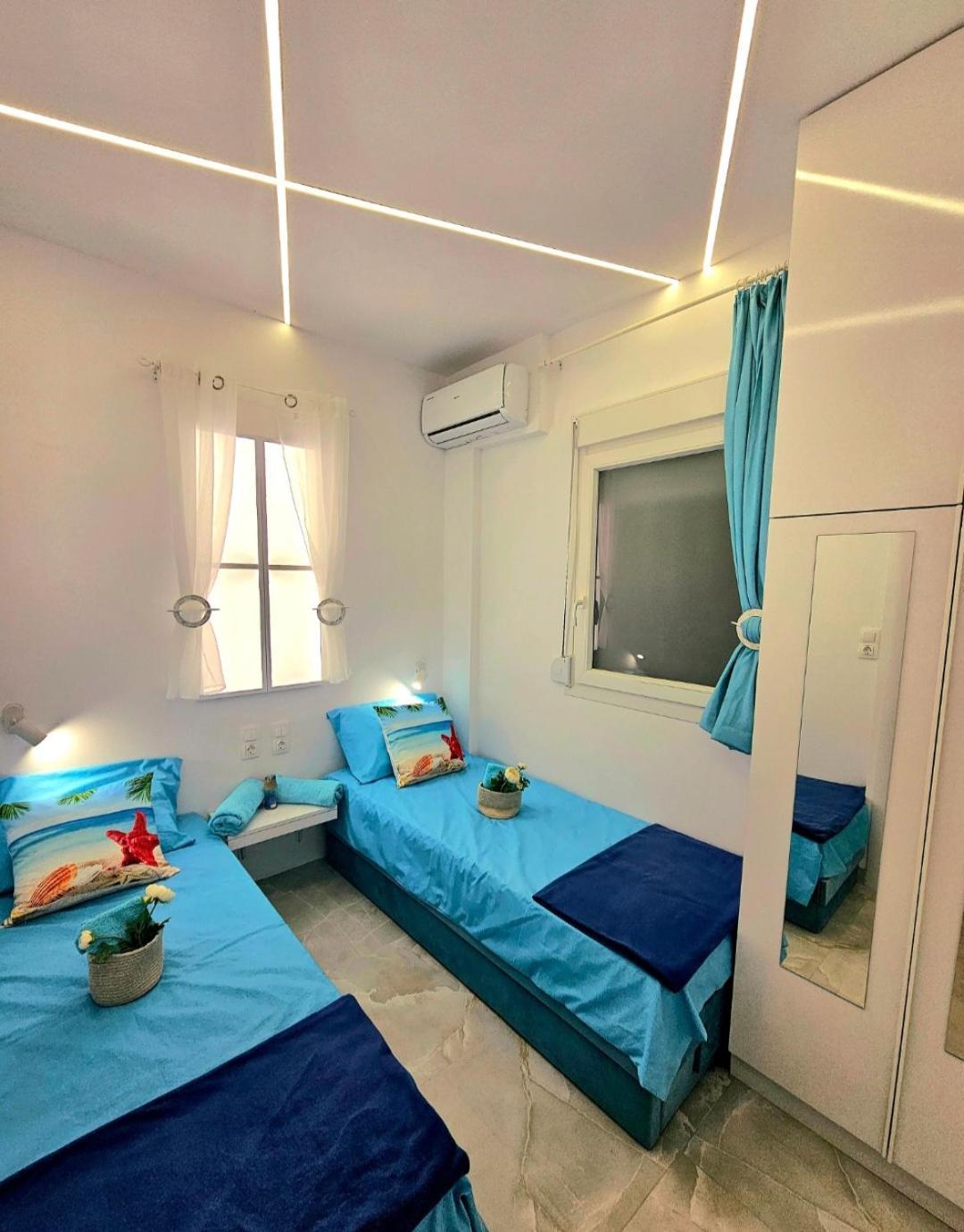 Sun Sea No 7 First Line Apartment Peraía Екстериор снимка